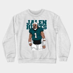 Jalen Hurts Graphic Art Crewneck Sweatshirt